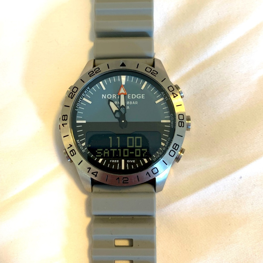 North Edge 200m Digital Dive Watch